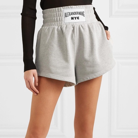 Alexander wang terry shorts Clearance